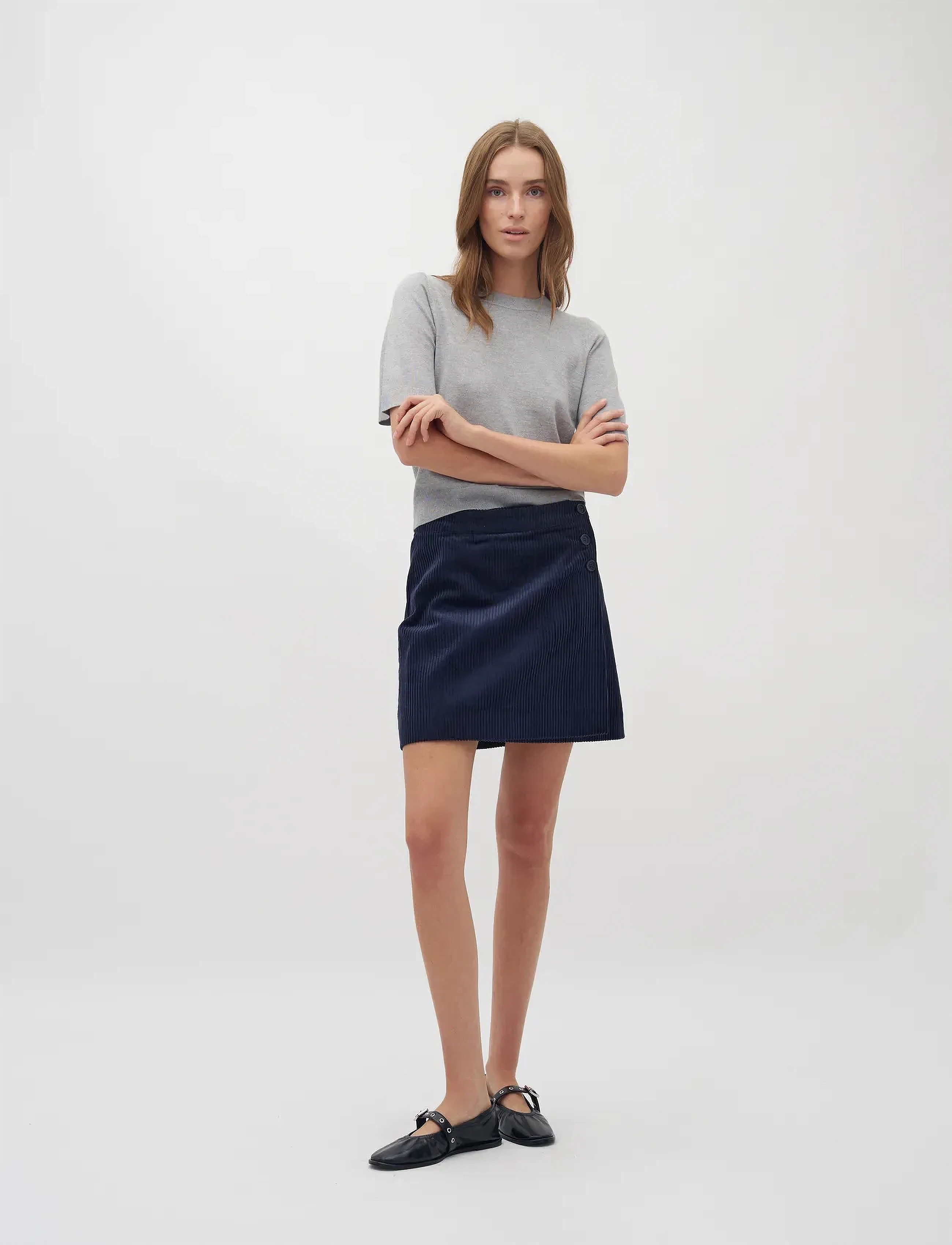 mbyM Marlie-M, XL, Röcke, Marineblau - Short Frauen