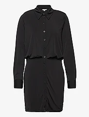 mbyM - Sloanna-M - skjortklänningar - black - 0