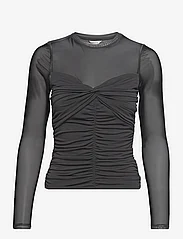 mbyM - Zephyr-M - long-sleeved blouses - black - 0