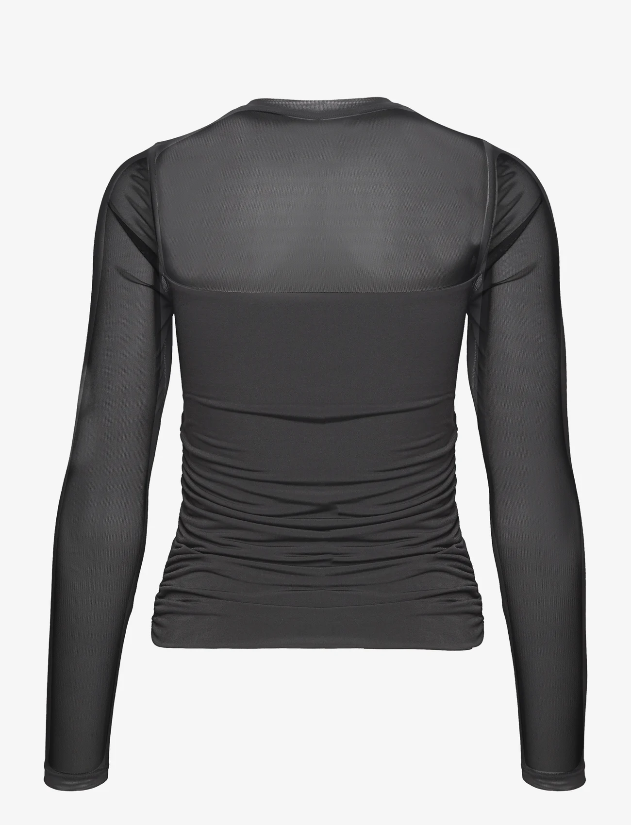 mbyM - Zephyr-M - long-sleeved blouses - black - 1