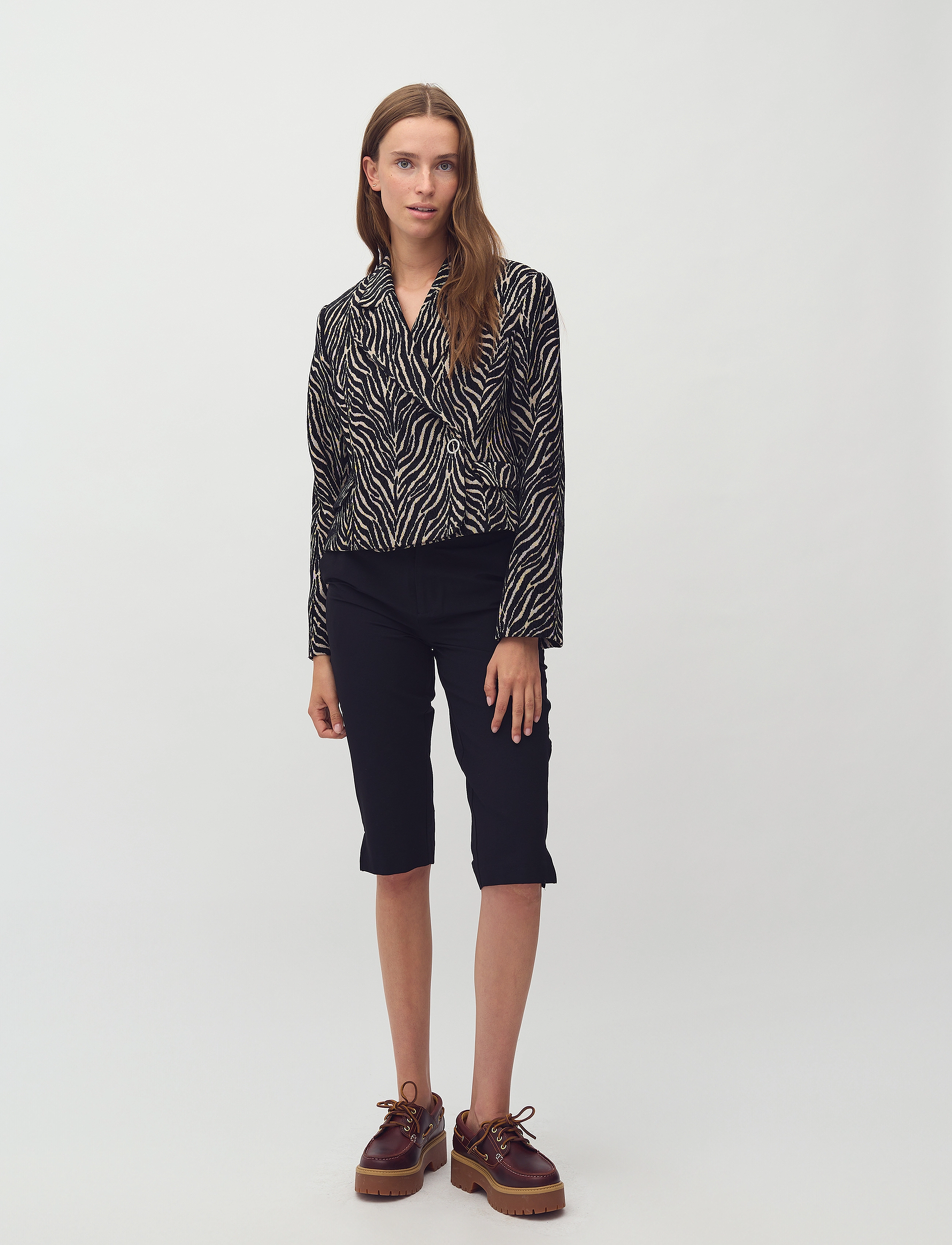 mbyM - Capriana-M - capribyxor - black - 3