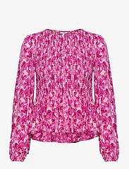 mbyM - Brynn-M - long-sleeved blouses - nela print pink - 0