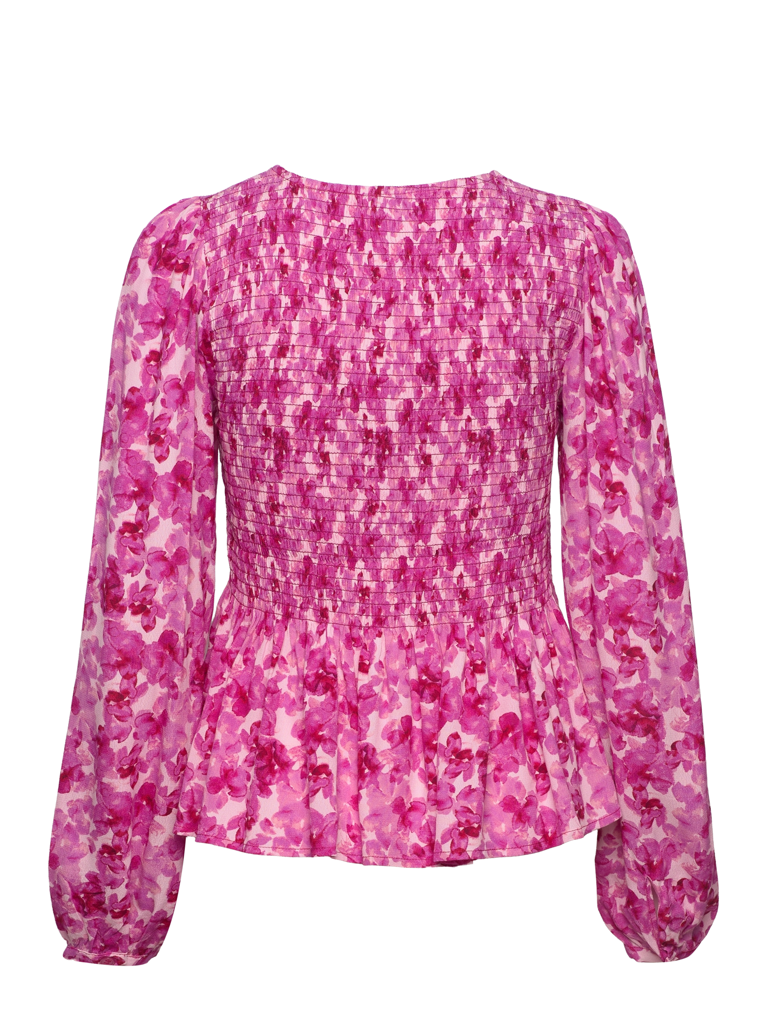 mbyM - Brynn-M - langærmede bluser - nela print pink - 1
