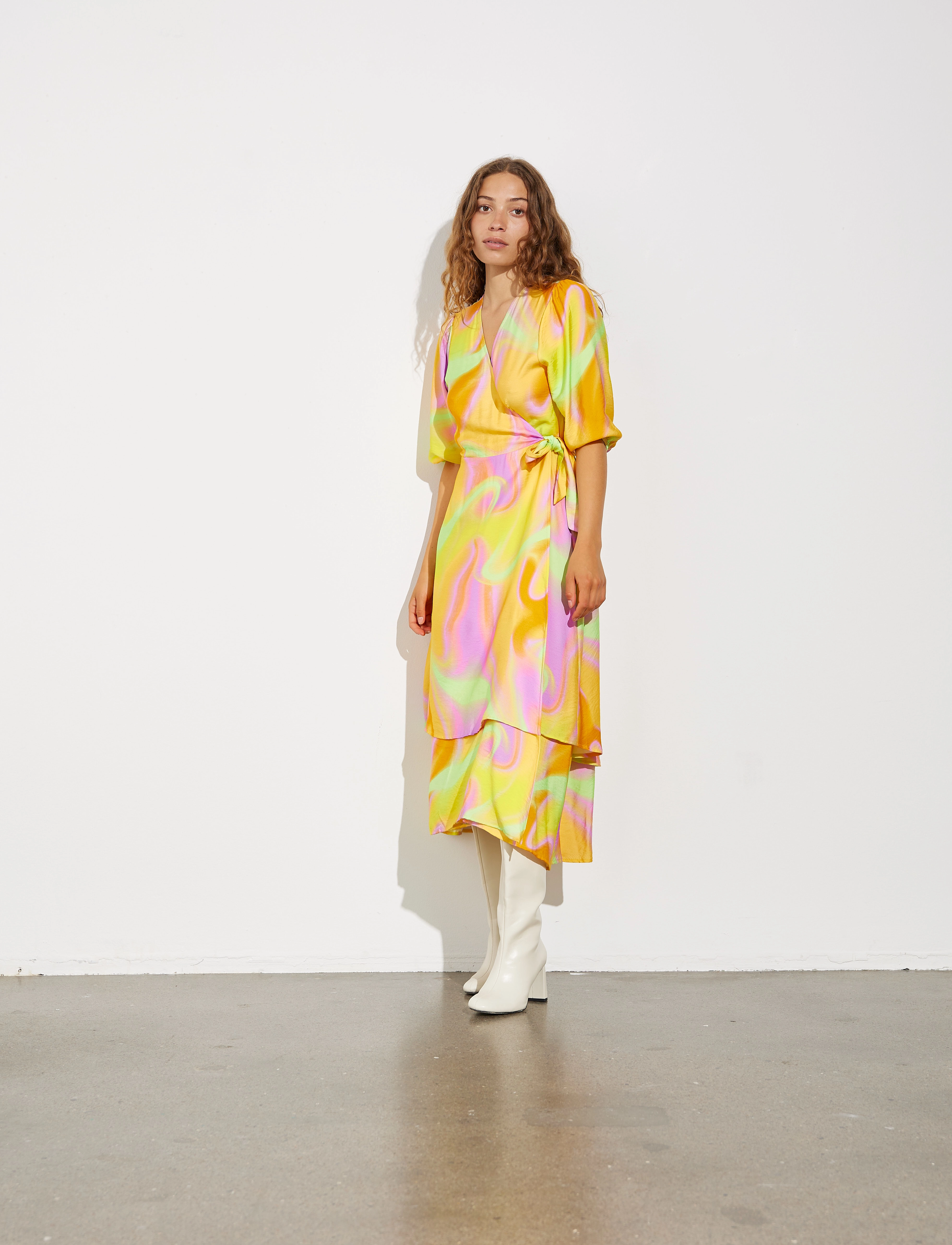 mbyM - Bibbi-M - midikleidid - lune print - 3