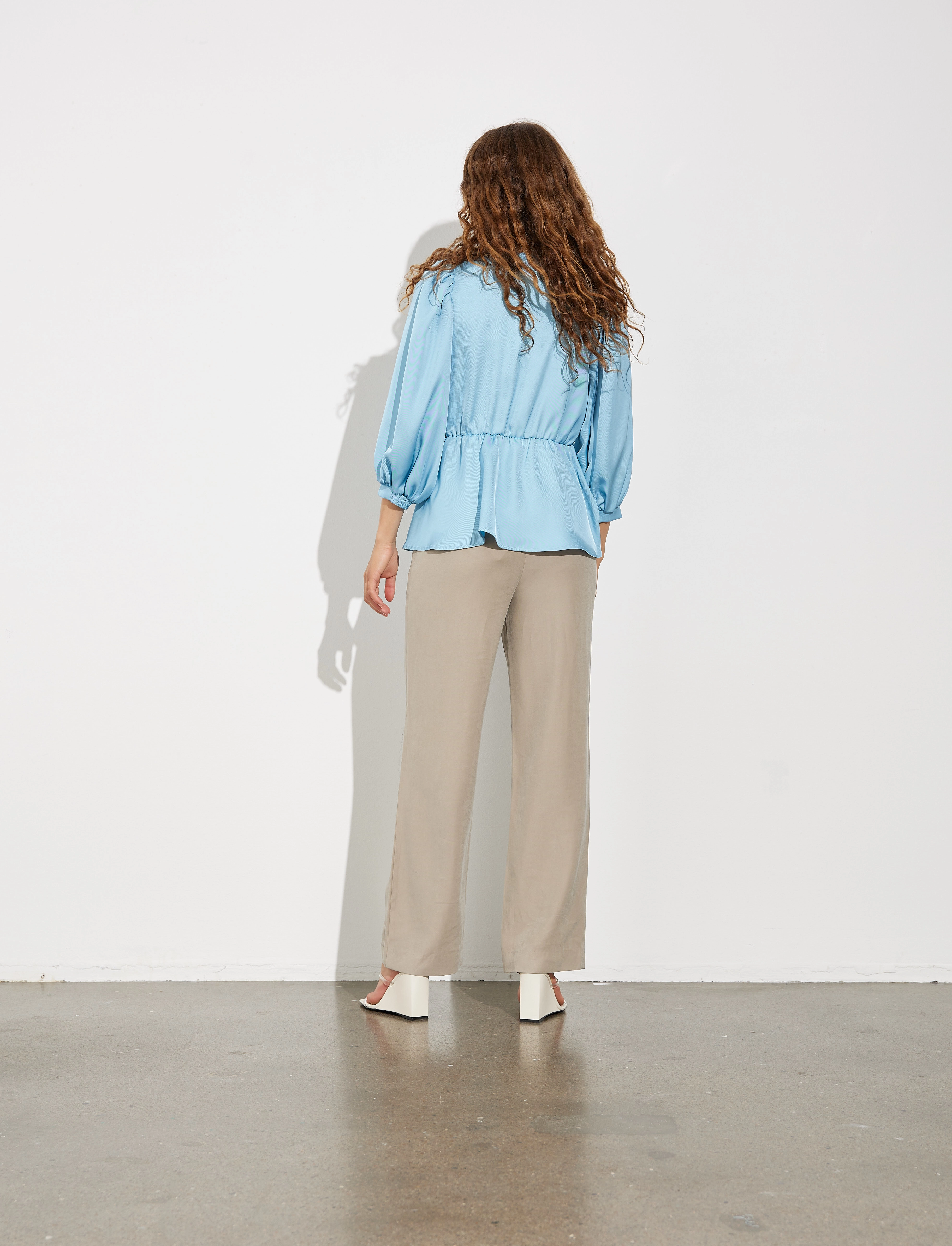 mbyM - Adara-M - langærmede bluser - air blue - 3