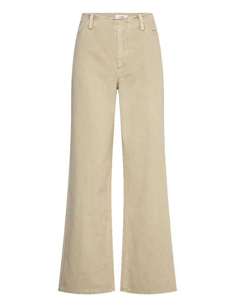 mbyM - Cath-M - hosen mit weitem bein - white pepper - 0