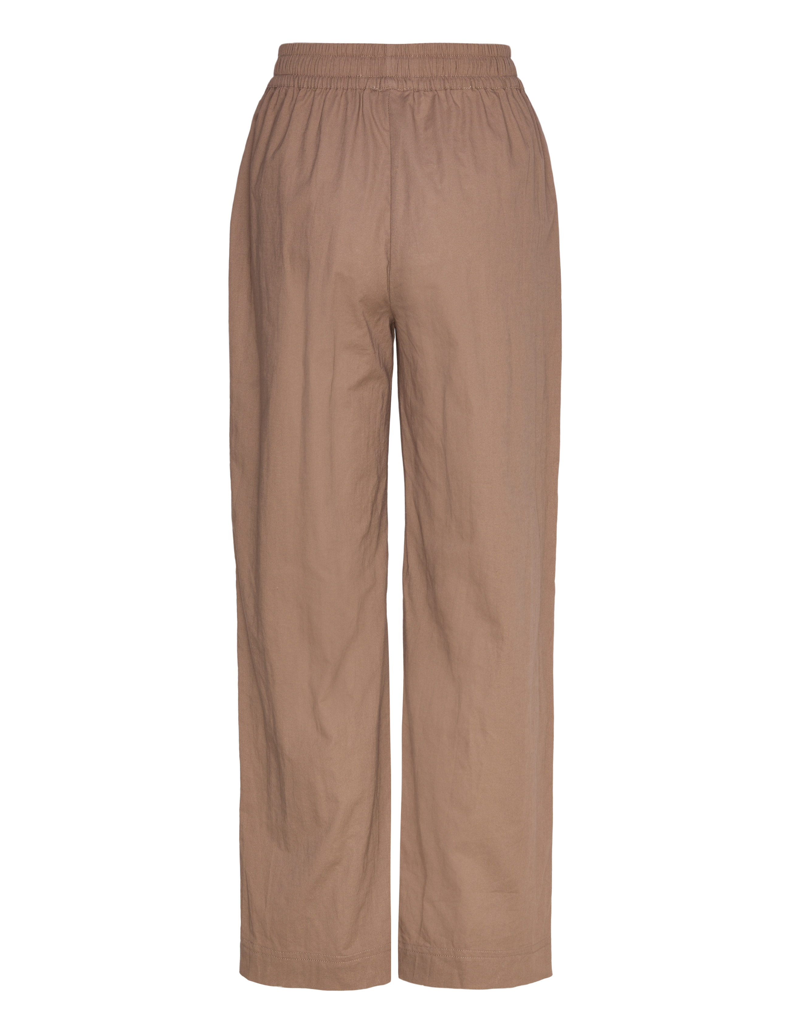 mbyM - Grasielle-M - linnebyxor - fossil brown - 1