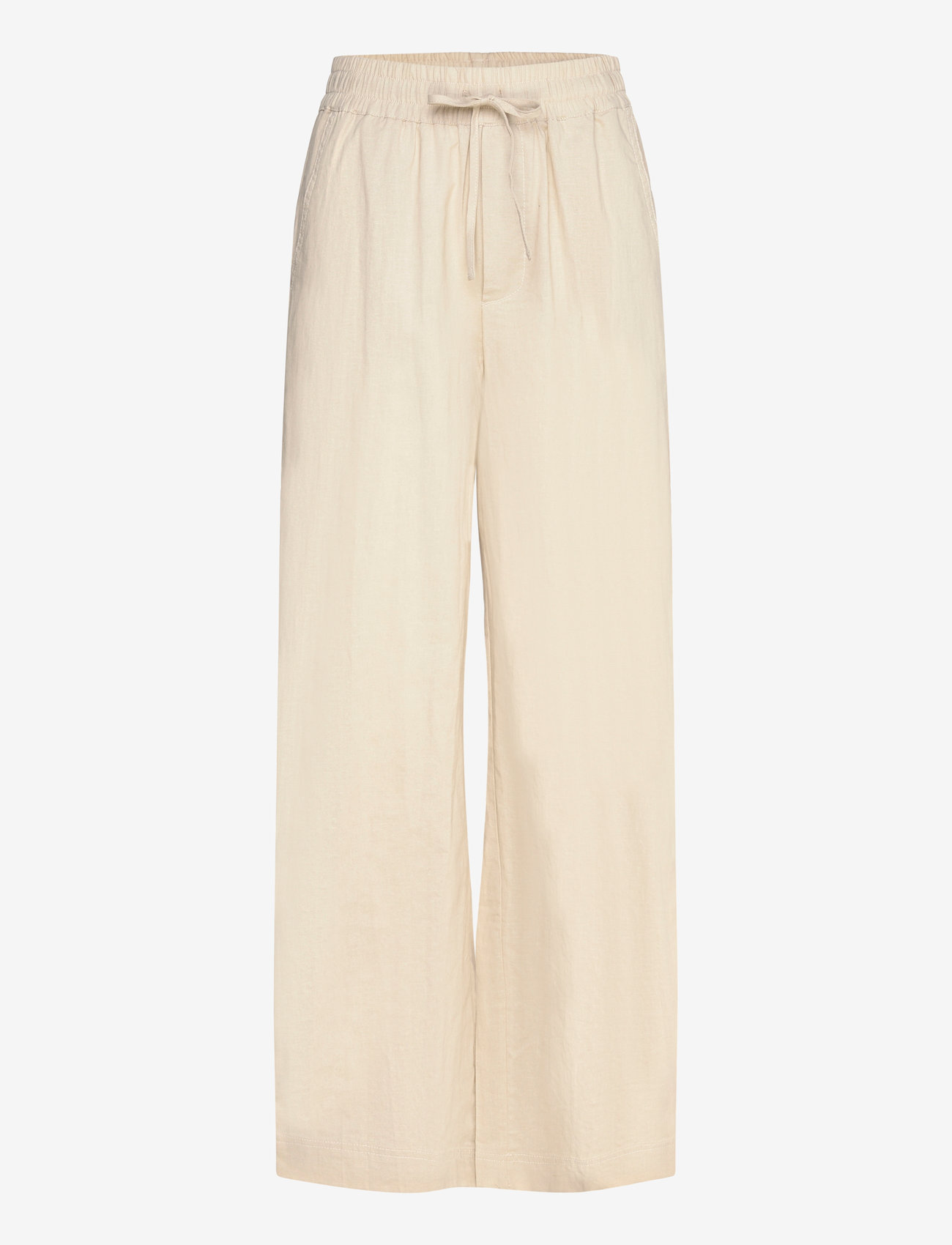 mbyM - Grasielle-M - lininės kelnės - oyster - 0