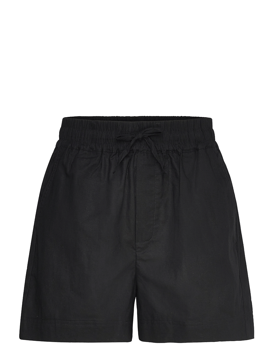mbyM - Meris-M - linased lühikesed püksid - black - 0