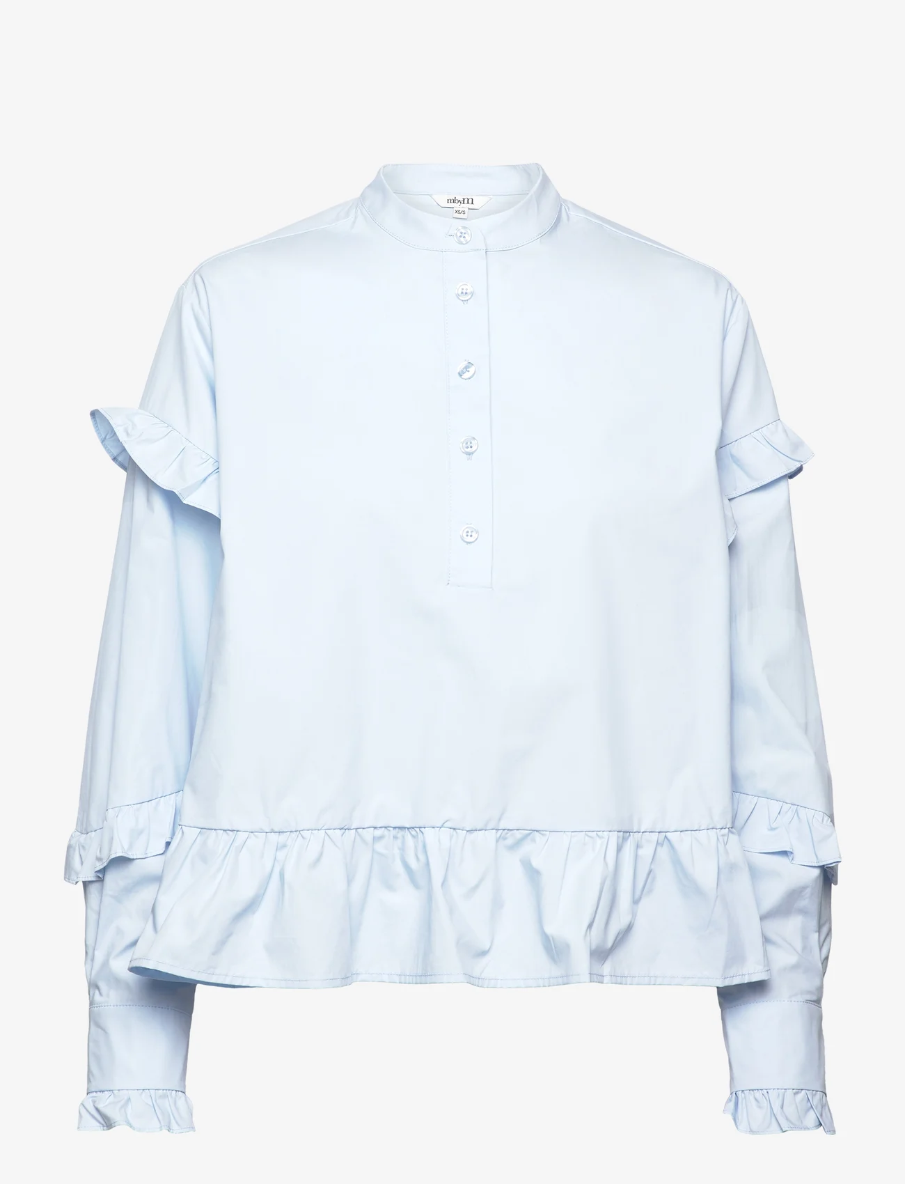 mbyM - Elodia-M - blouses met lange mouwen - blue dreams - 0