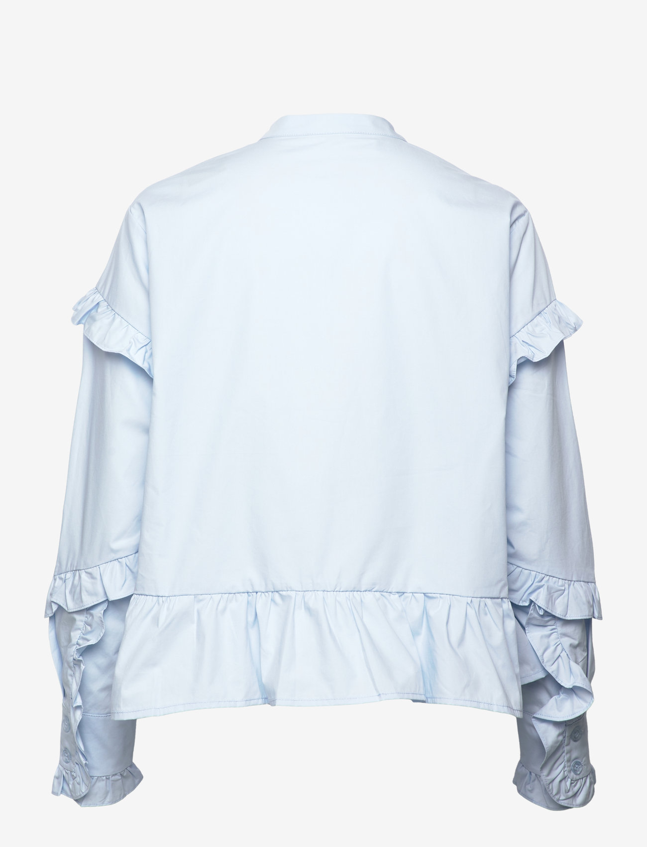 mbyM - Elodia-M - langärmlige blusen - blue dreams - 1