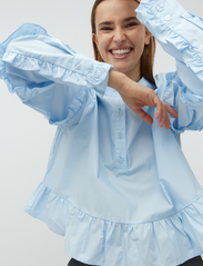 mbyM - Elodia-M - blouses met lange mouwen - blue dreams - 3
