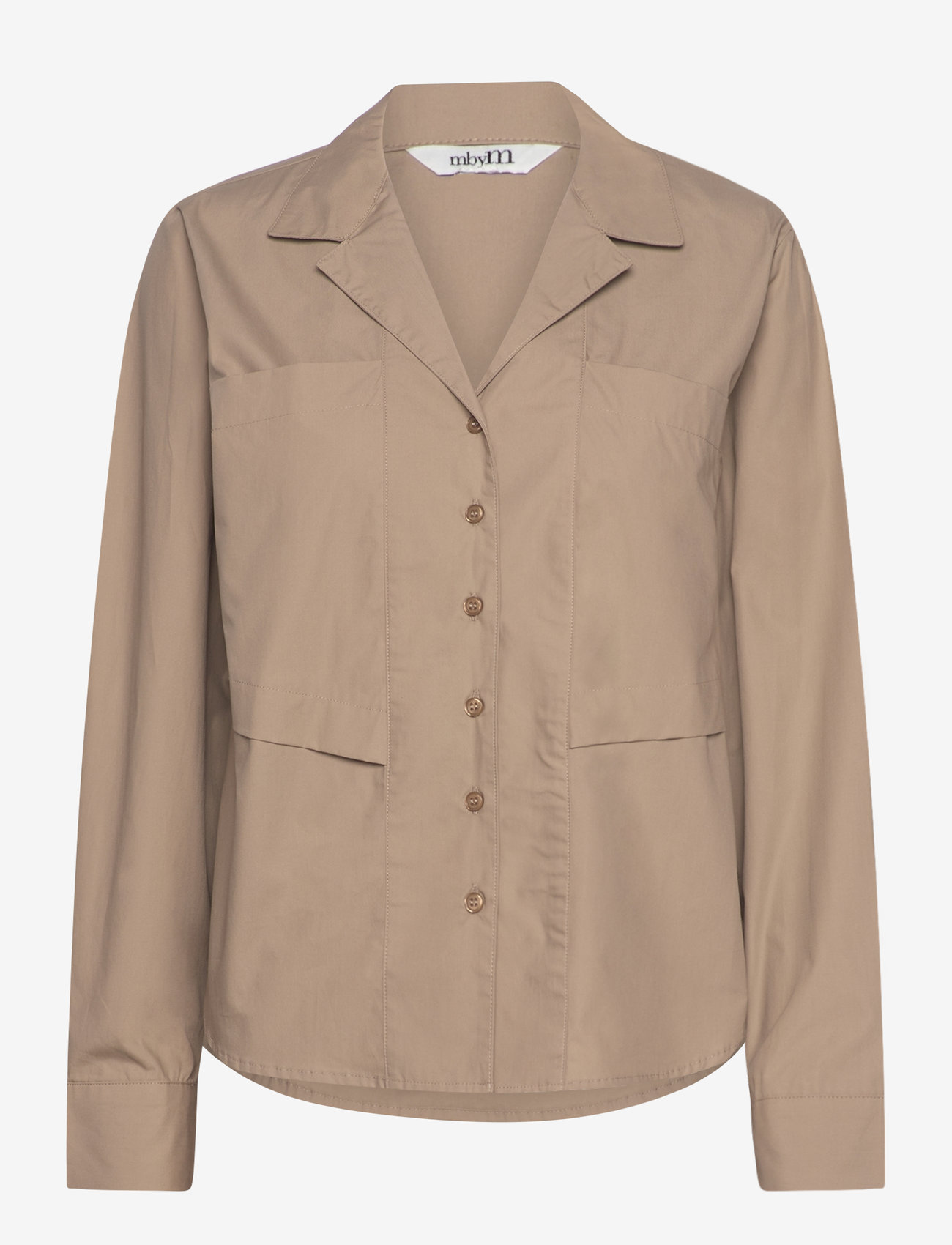 mbyM - Peeja-M - long-sleeved shirts - desert taupe - 0