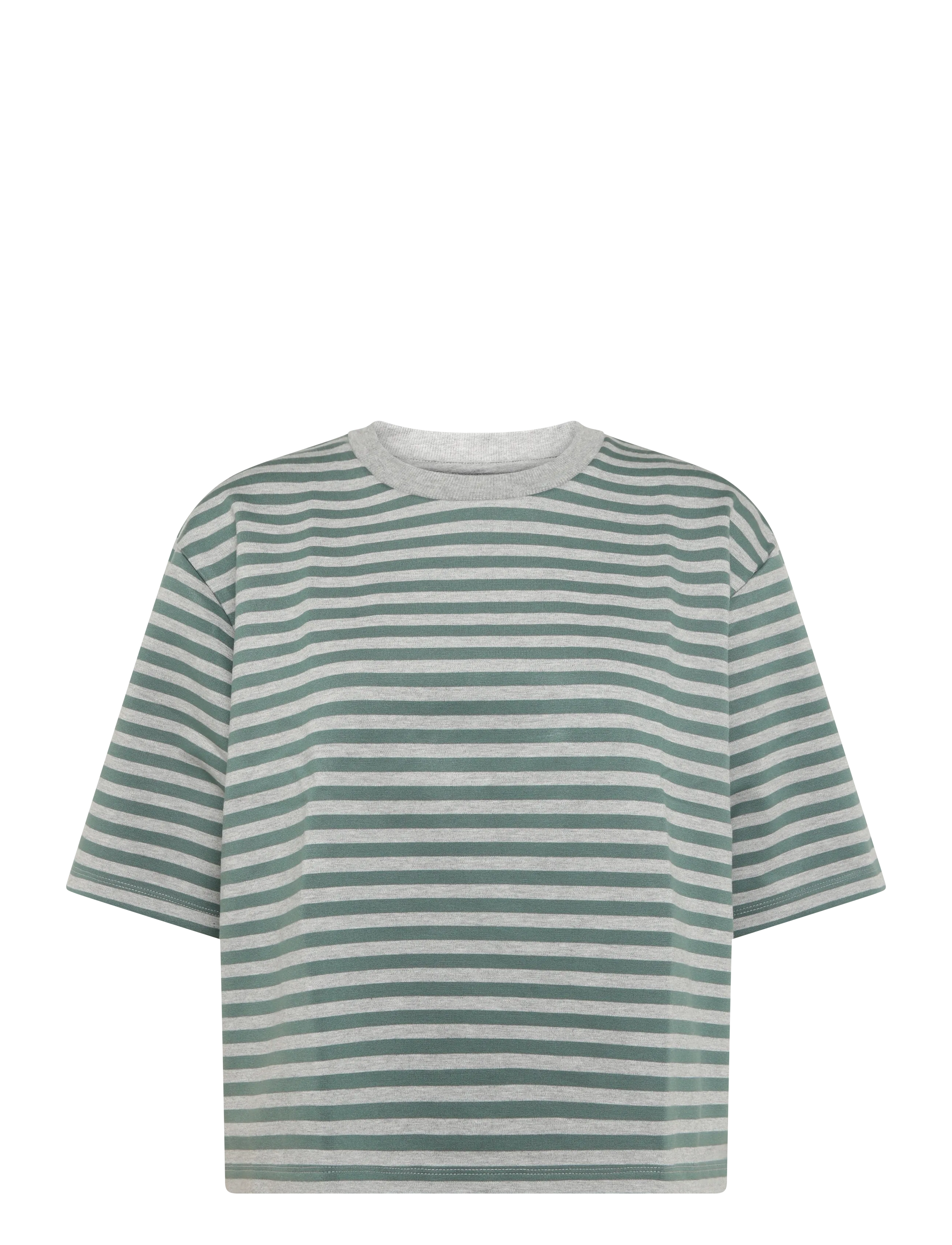 GRASS GREY MEL STRIPE