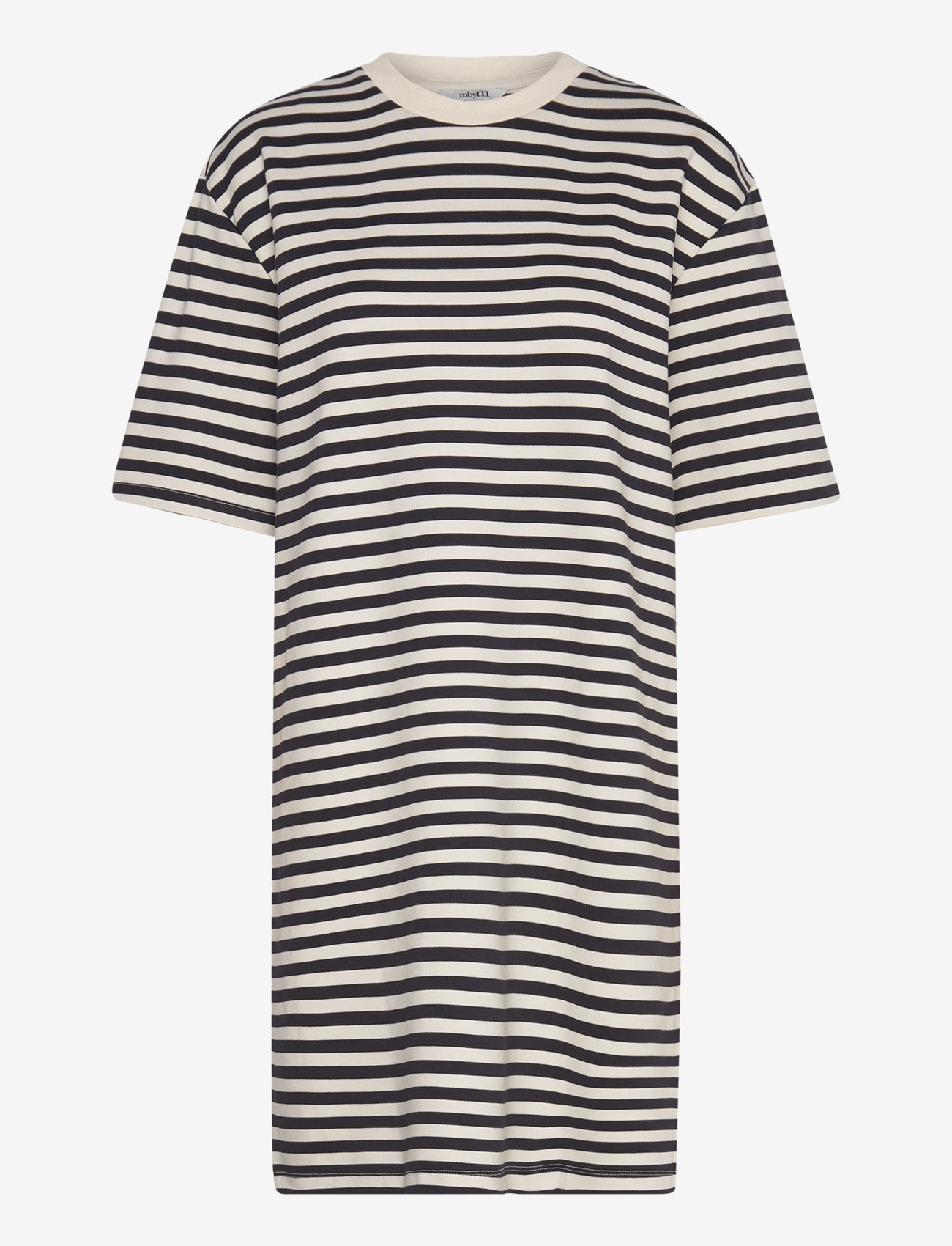 mbyM - Emrys Long-M - t-shirt-kleider - night sky sugar stripe - 0