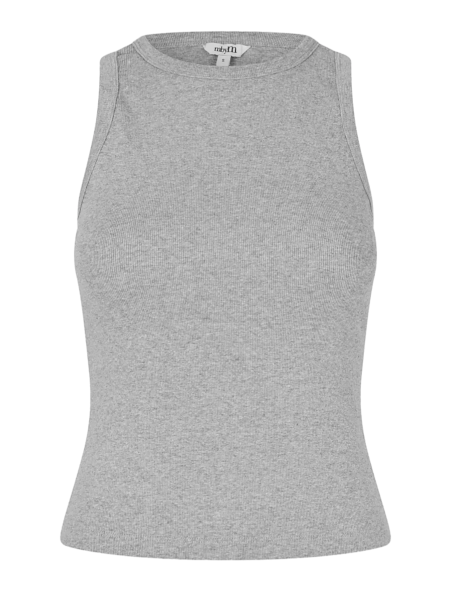 mbyM - Jaxson-M - linnen - grey melange - 1