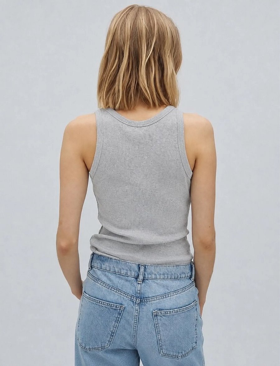 mbyM - Jaxson-M - linnen - grey melange - 3