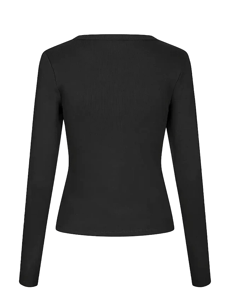 mbyM - Otis LS-M - langärmlige tops - black - 1