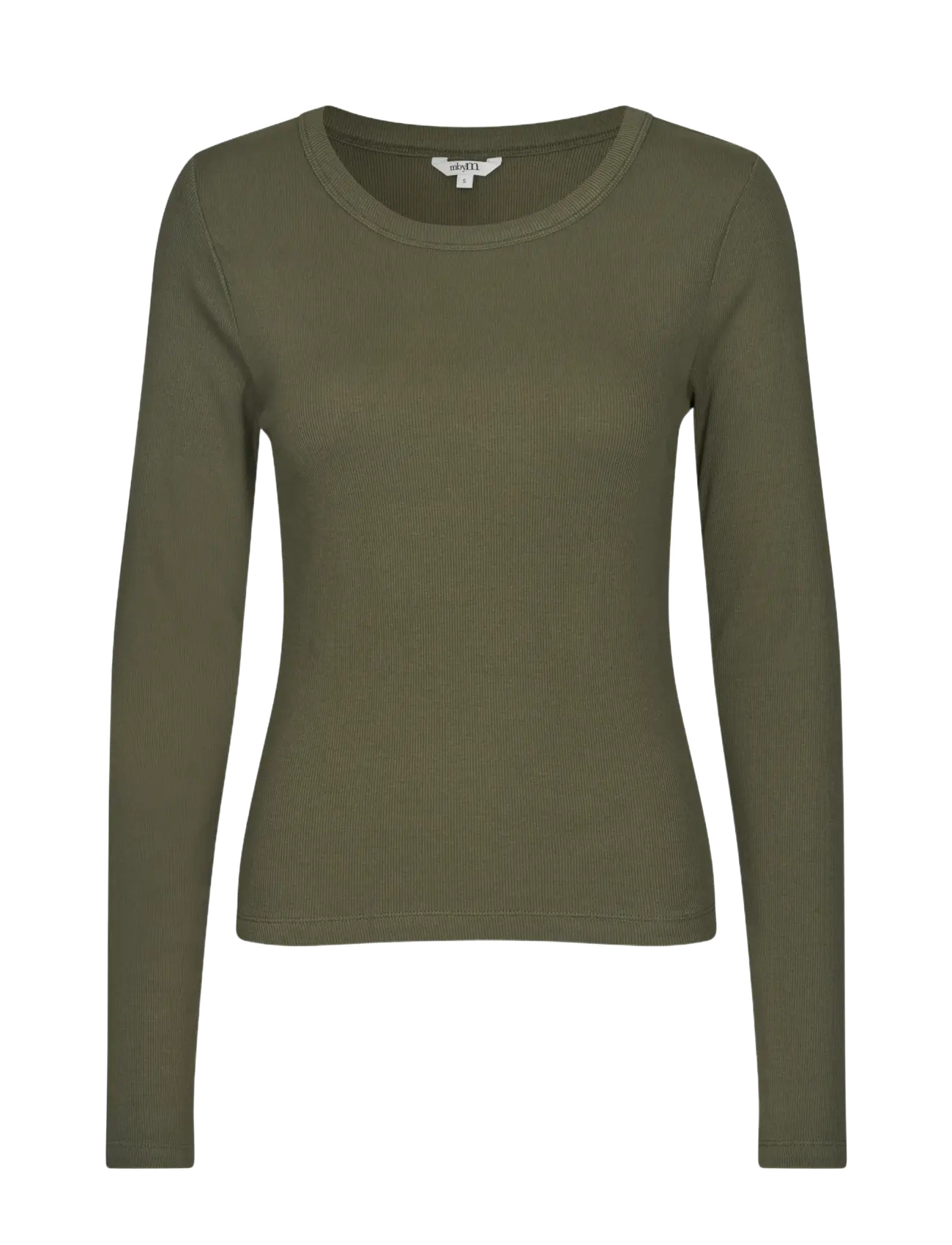 MBYM - Otis LS-M - langärmlige tops - warm olive - 1