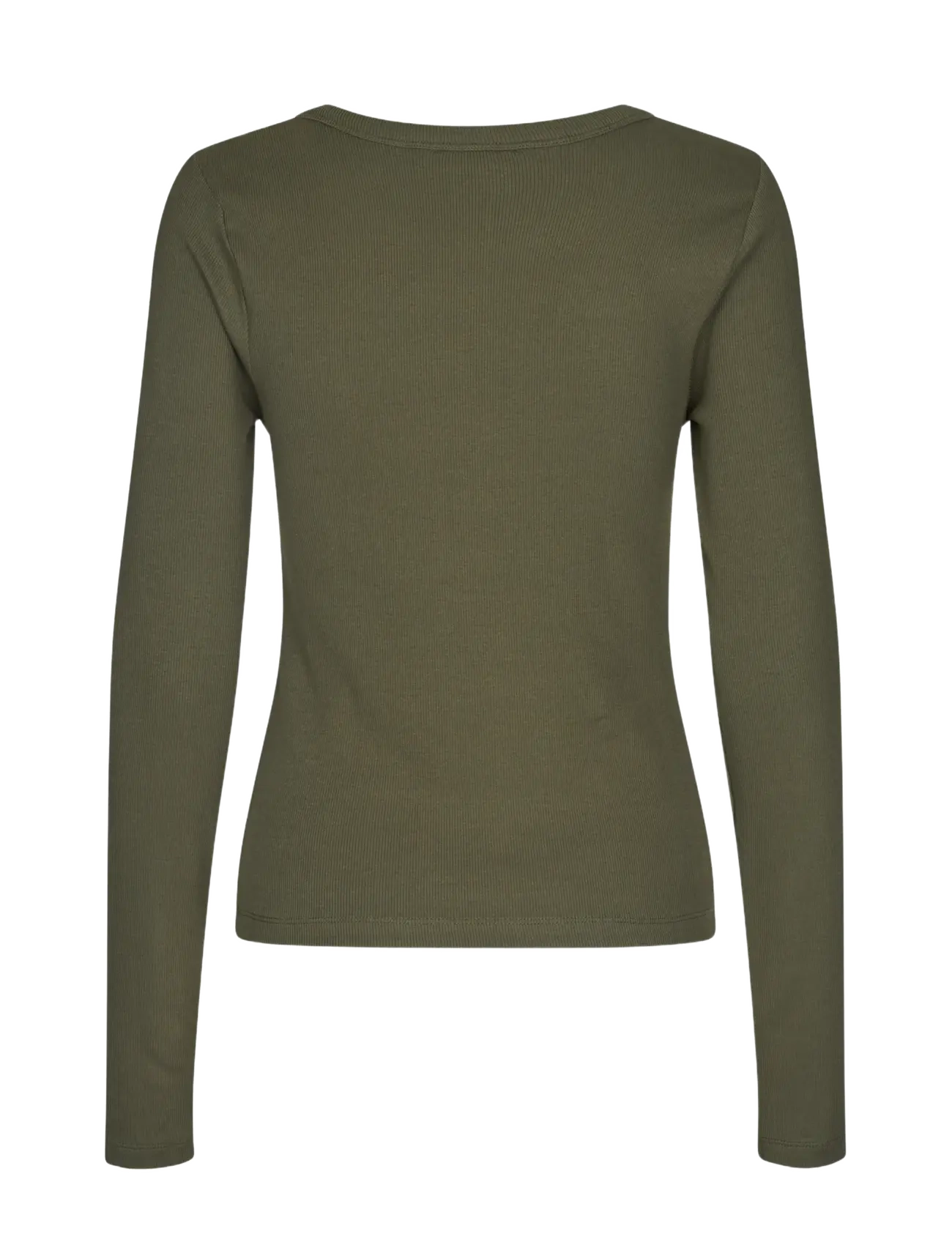 MBYM - Otis LS-M - langärmlige tops - warm olive - 2