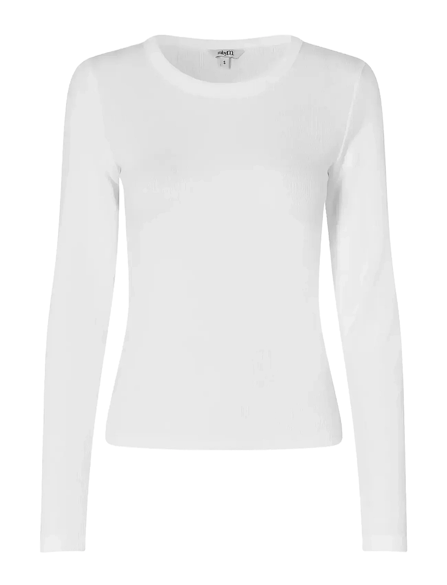 MBYM - Otis LS-M - langärmlige tops - white - 1
