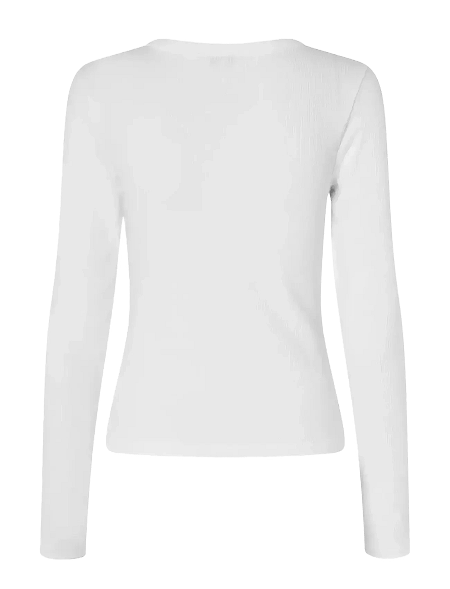 MBYM - Otis LS-M - langärmlige tops - white - 2