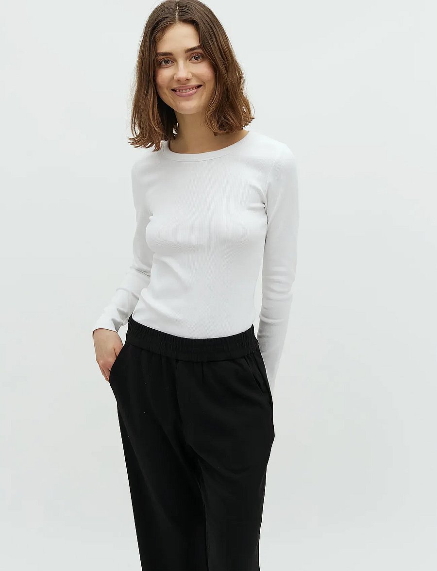 MBYM - Otis LS-M - langärmlige tops - white - 0