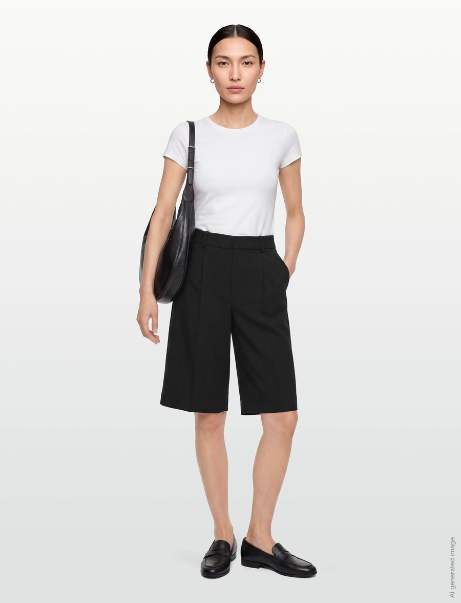 mbyM - Bamudo-M - bermudashorts - black - 0