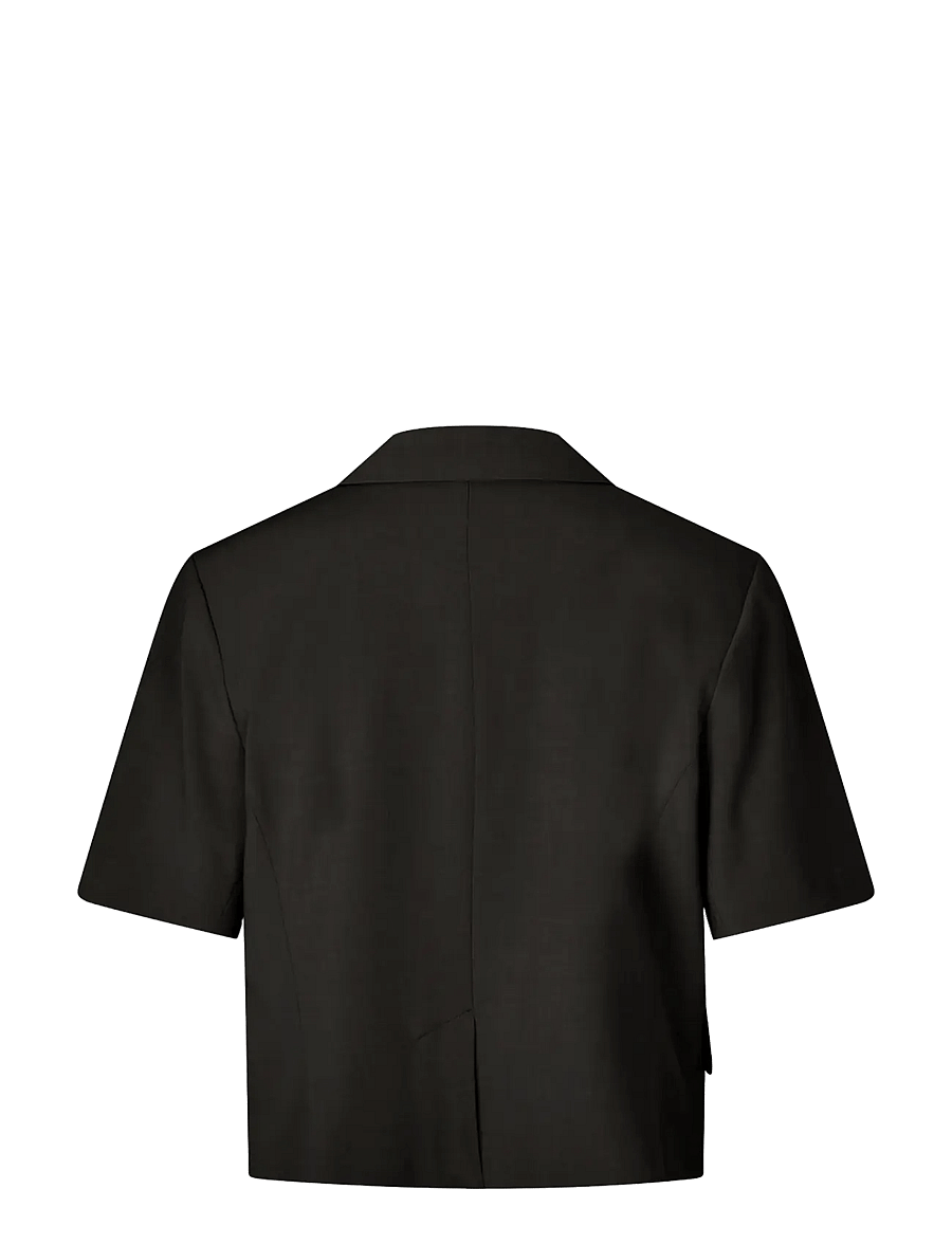 mbyM - Robina-M - cropped-blazer - black - 2