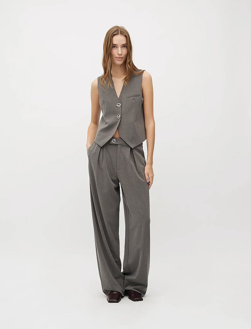 mbyM - Rosalyn-M - pidulikud püksid - medium melange - 0