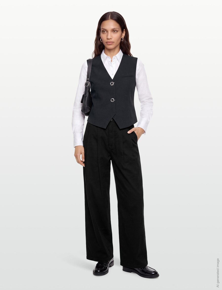 mbyM - Aleia-M - gilets - black - 0