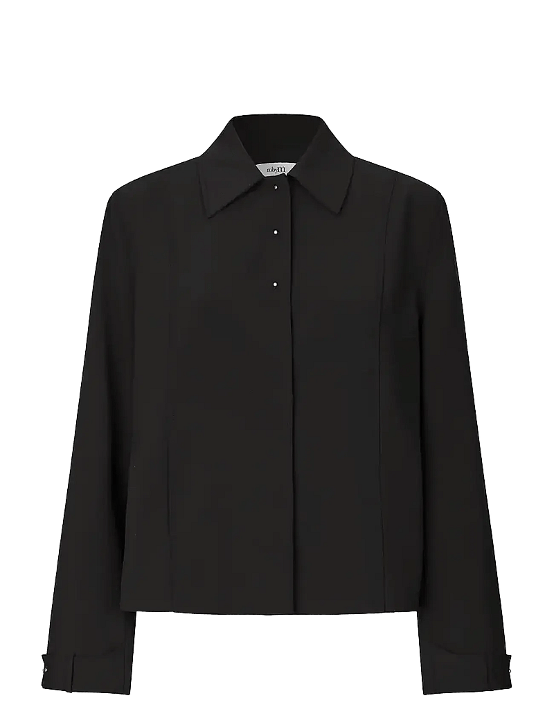 mbyM - Yimo-M - cropped-blazer - black - 1