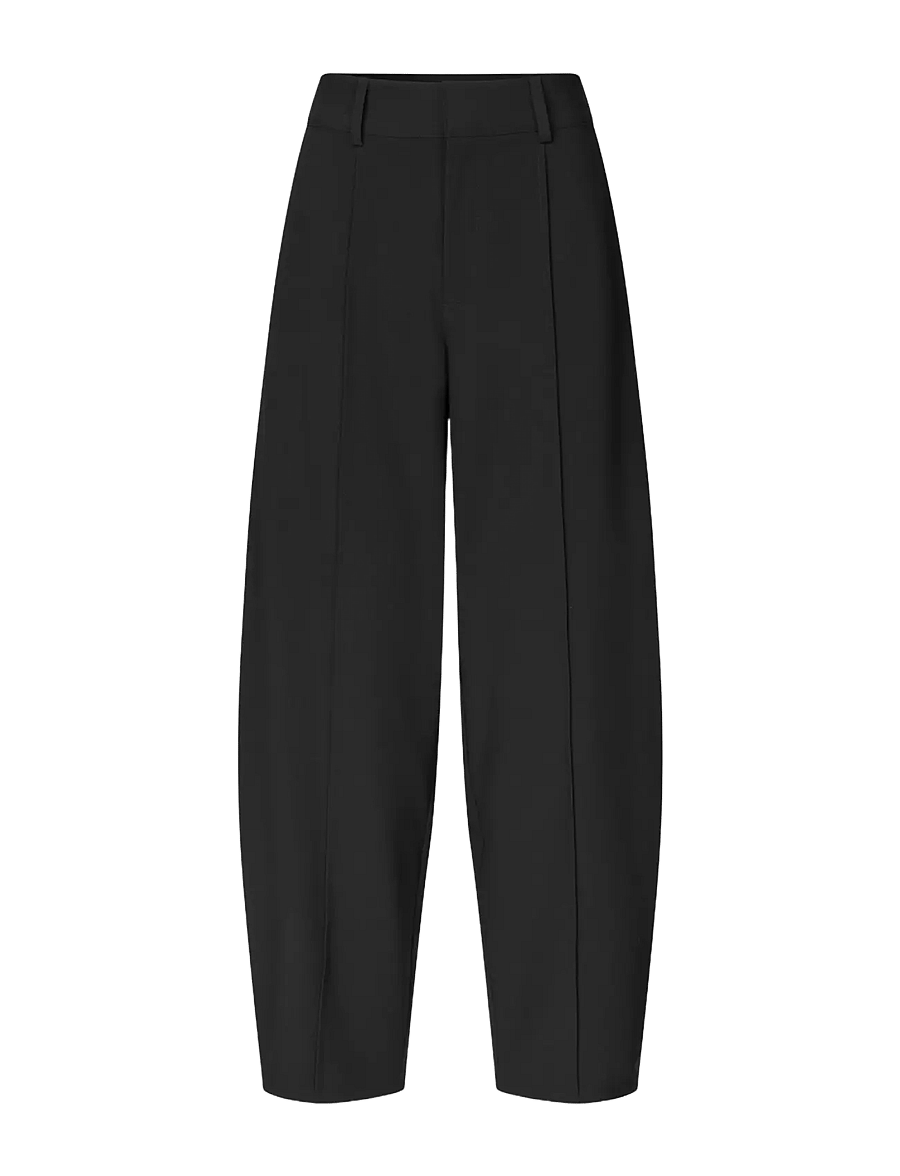 MBYM - Pija-M - hosen mit geradem bein - black - 1
