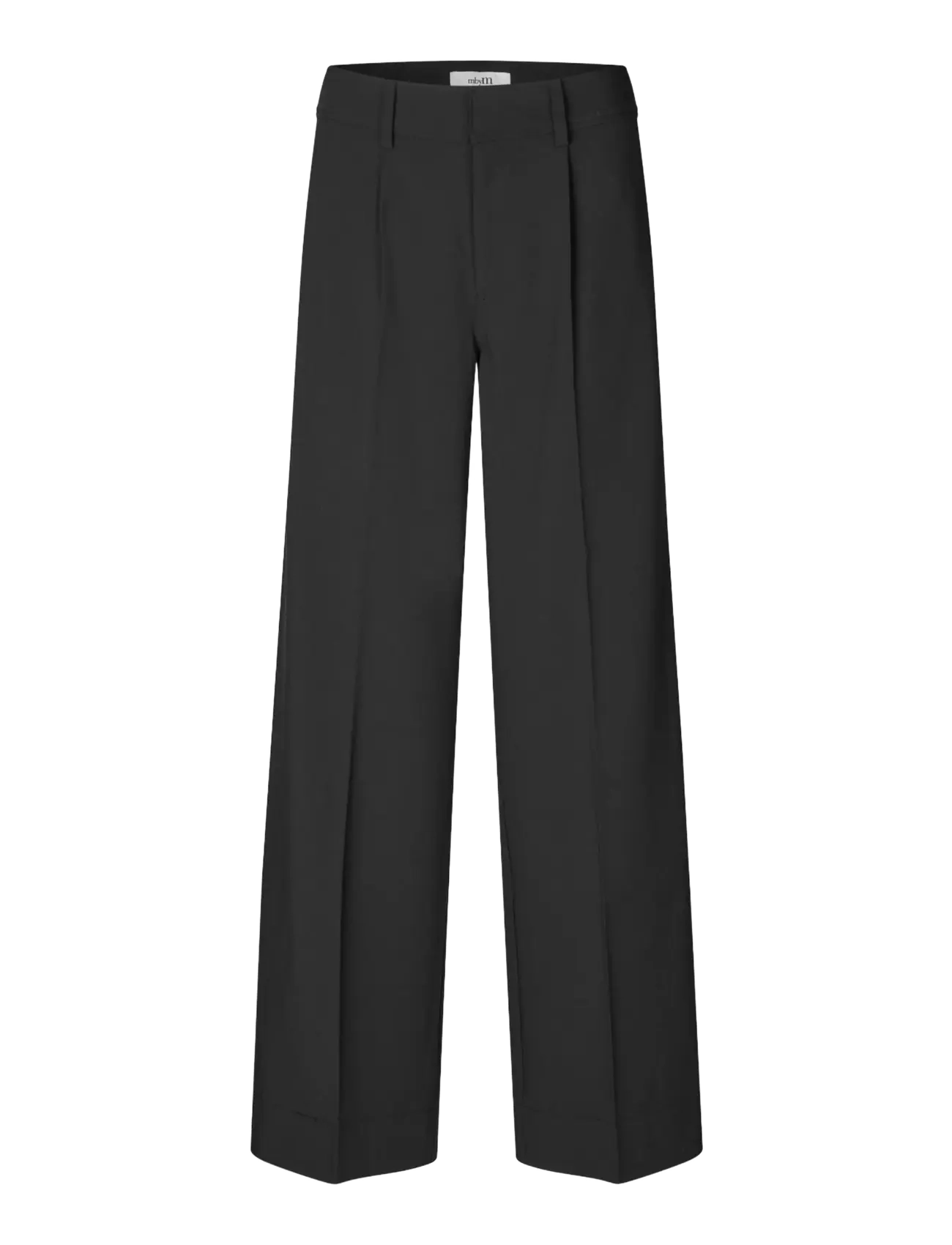 mbyM Farin-M - Spodnie szerokie - BLACK / black