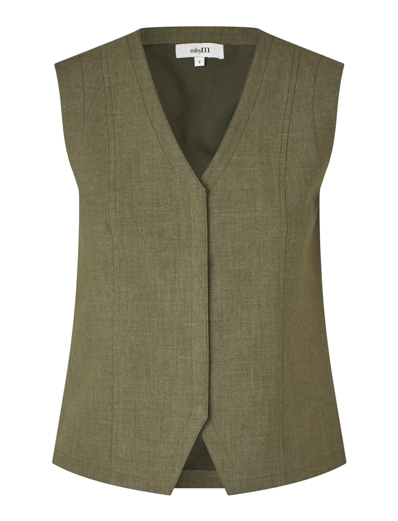 mbyM Flavina-M - Hochzeitsgäste - DUSTY OLIVE MELANGE / green