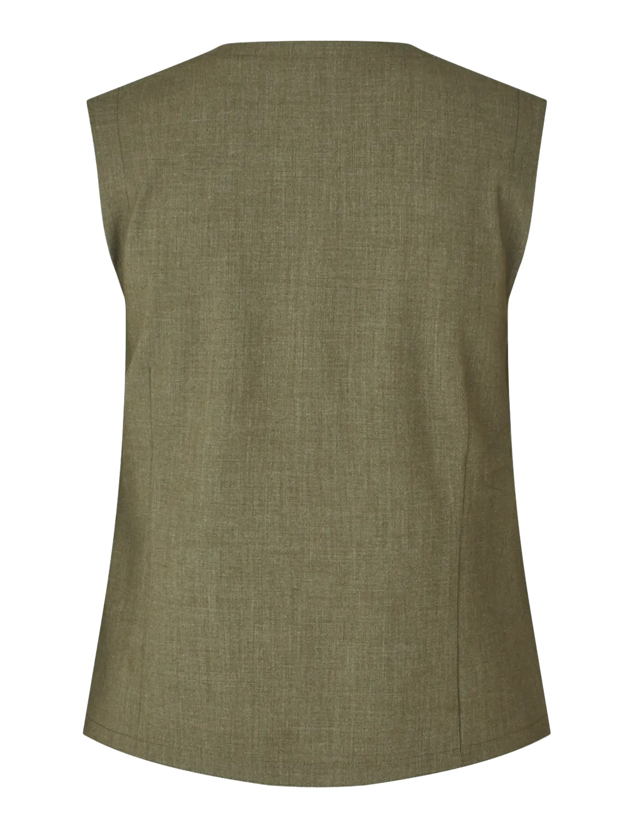 mbyM - Flavina-M - gilets - dusty olive melange - 2