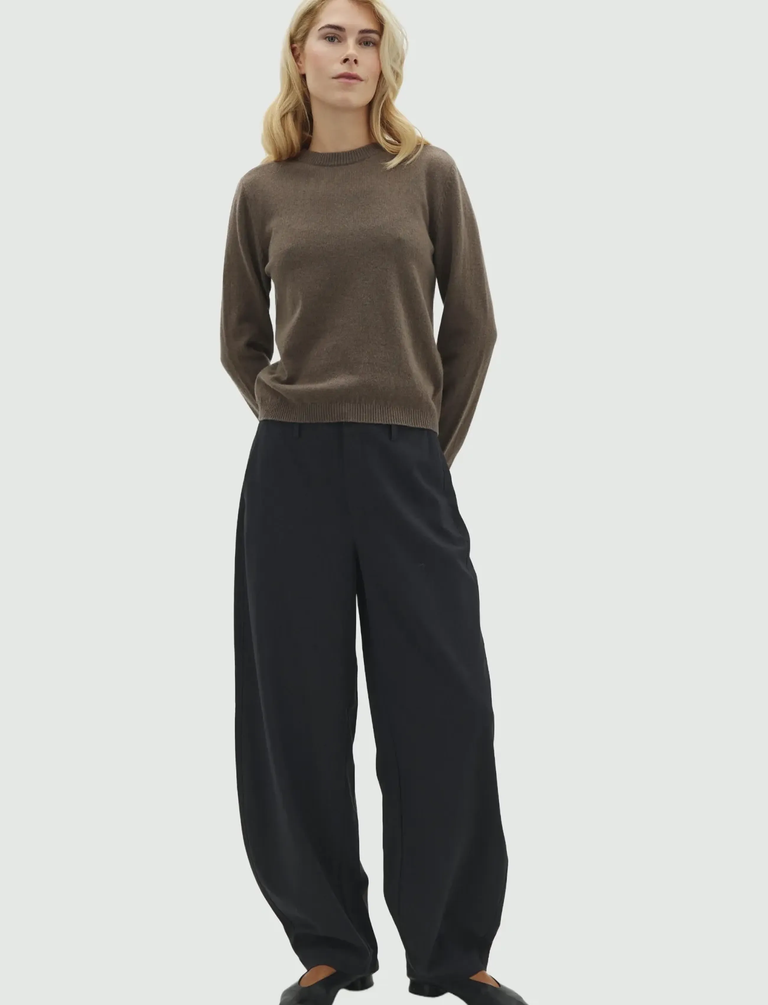 MBYM Silira-M - Transitional Layering - CHARCOAL MELANGE / grey