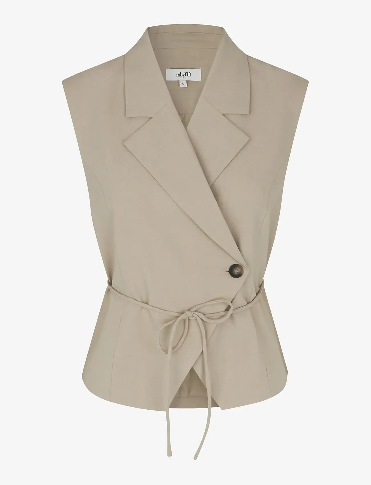 mbyM - Evelora-M - blouses zonder mouwen - light sand - 1