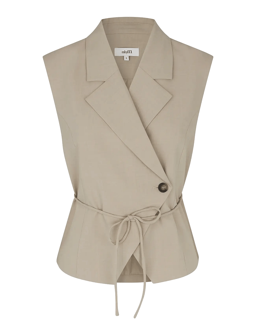 mbyM - Evelora-M - Ärmlösa blusar - light sand - 1