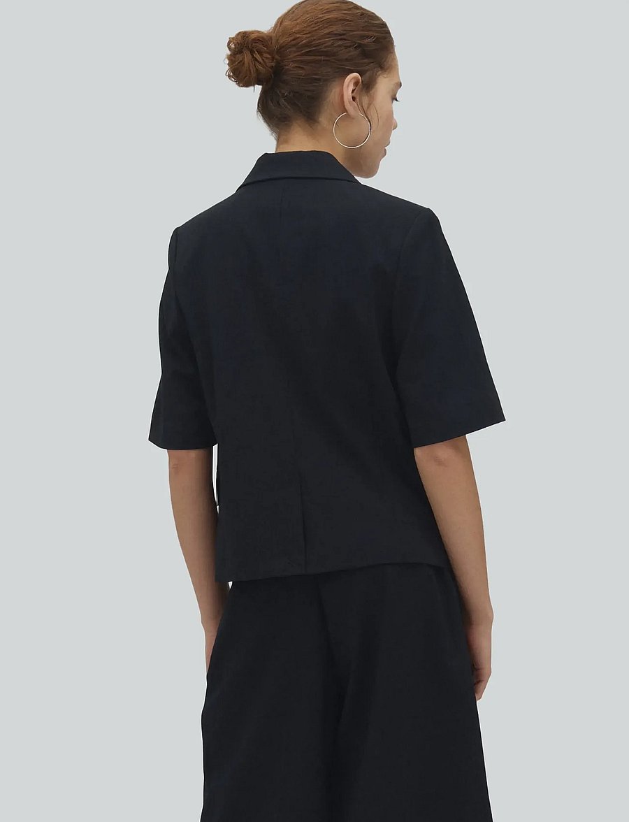 MBYM - Morven-M - einreihige blazer - black - 3