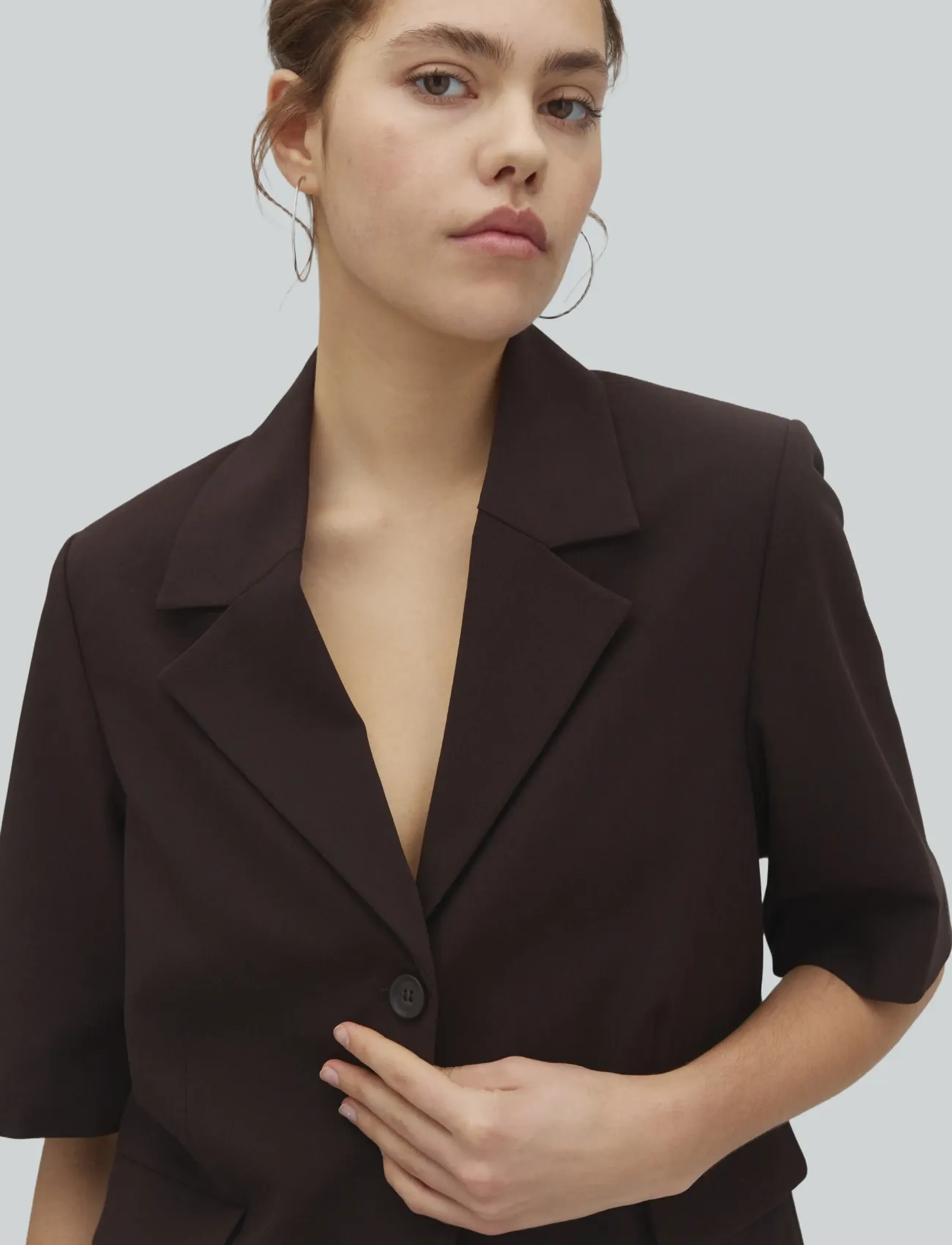 MBYM - Morven-M - einreihige blazer - java - 3