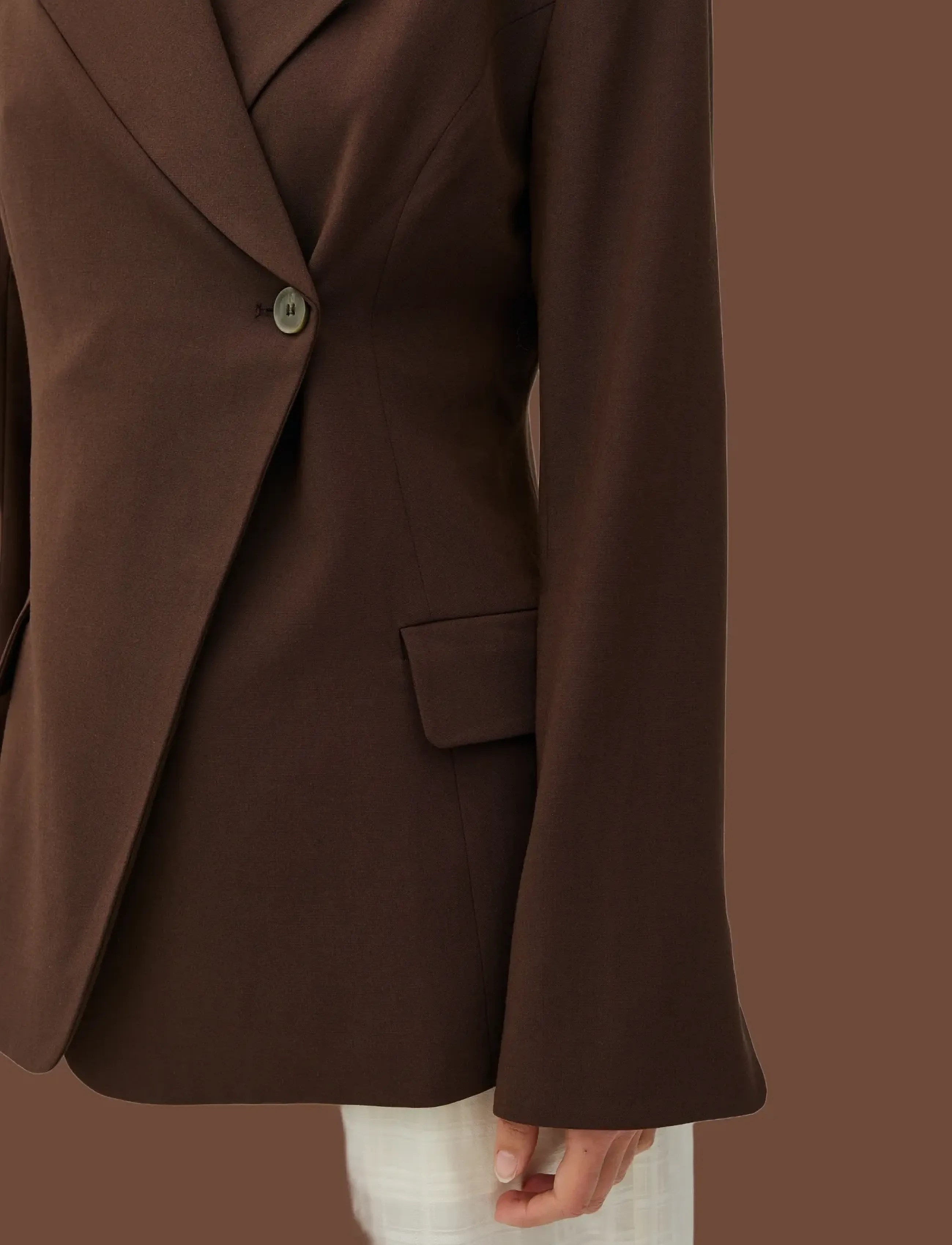 MBYM - Frame-M - zweireihige blazer - java - 3