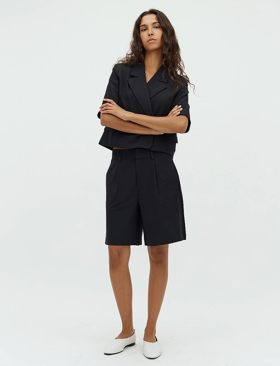 mbyM - Guri-M - bermudashorts - black - 0