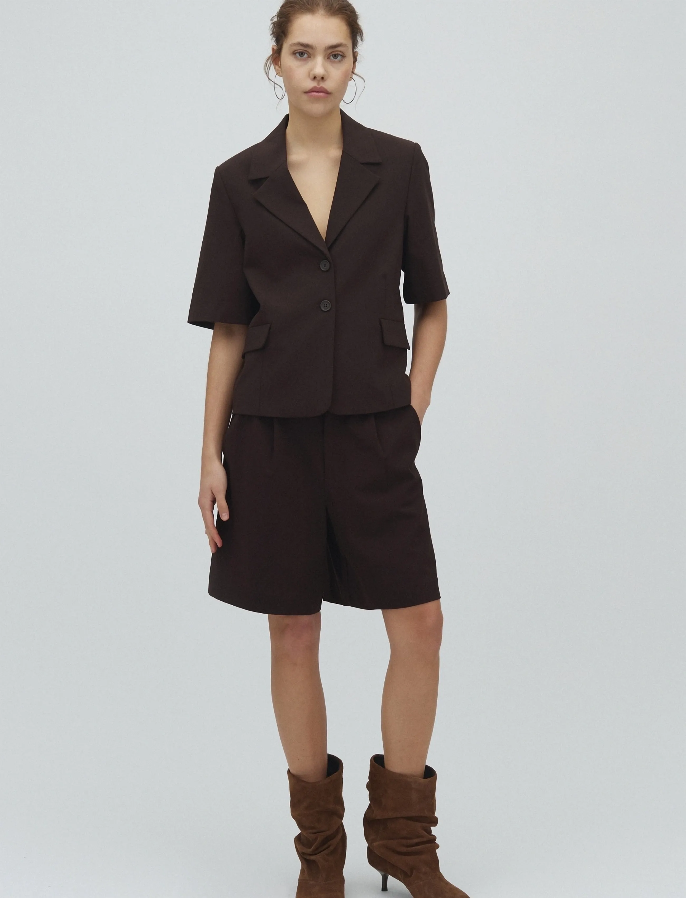 mbyM Guri-M - Shorts - JAVA / brown