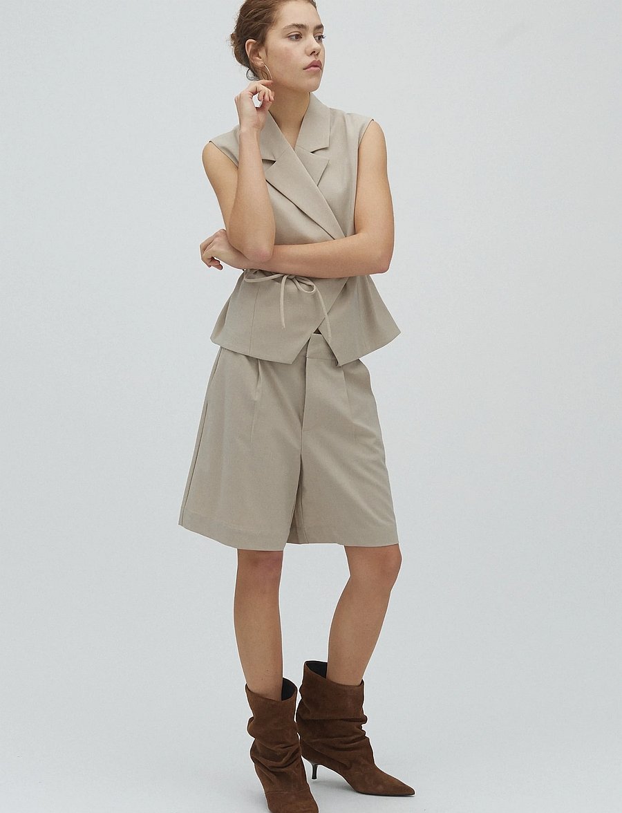 mbyM - Guri-M - bermudashorts - light sand - 0