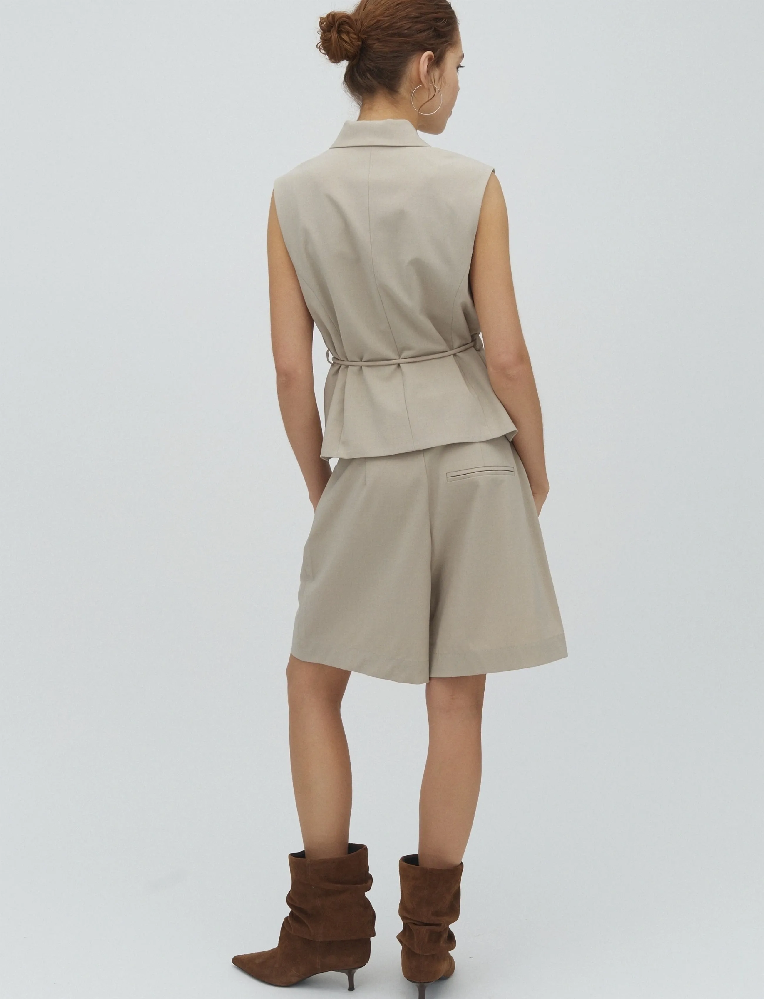 mbyM - Guri-M - bermudashorts - light sand - 4