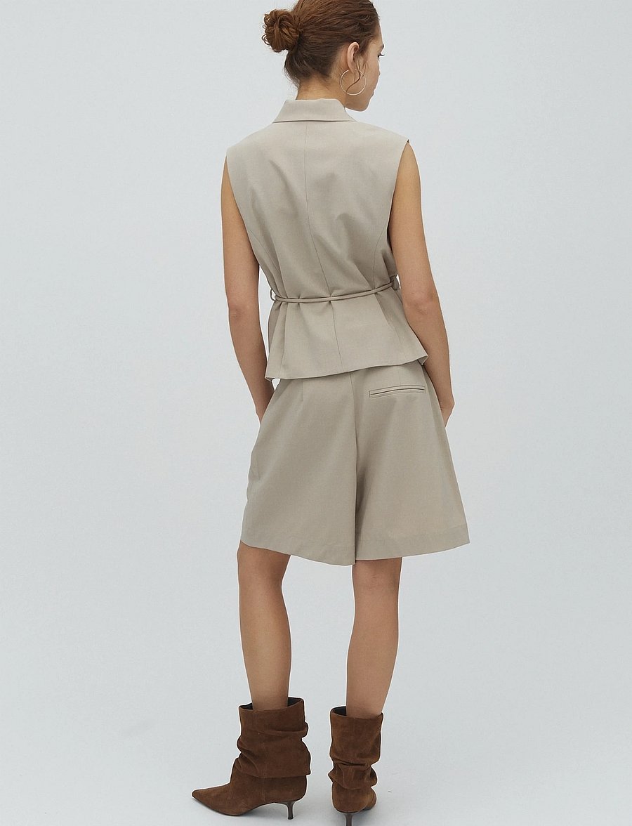 mbyM - Guri-M - bermudashorts - light sand - 4