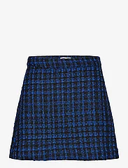 mbyM - Pelian-M - short skirts - blue houndstooth - 0
