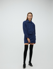 mbyM - Vivika-M - party wear at outlet prices - blue houndstooth - 3