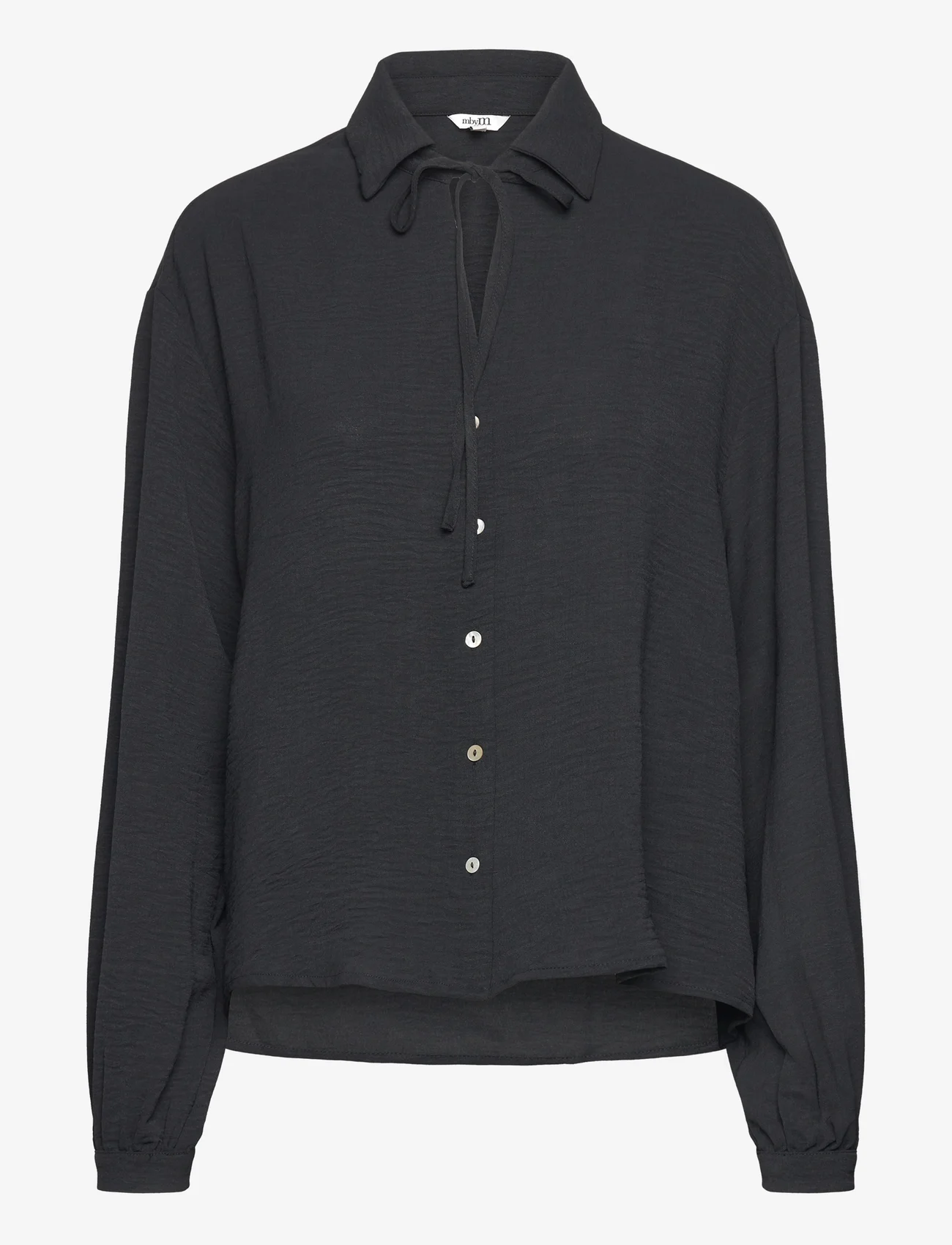 mbyM - Patina-M - long-sleeved shirts - black - 0
